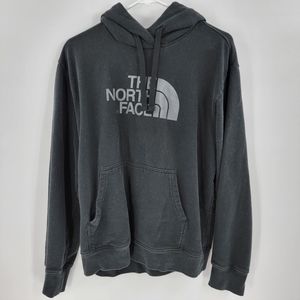 The north face mens large black sweatshirt hoodie.
